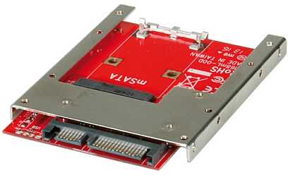 Roline Adapteris mSATA SSD prie 2,5 SATA 22 kontaktų