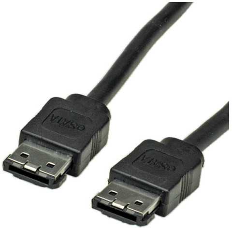 RBLINE maitinimo kabelis Išorinio kietojo disko kabelis ROLINE, eS-ATA, 6.0 Gbit, 0.5 m