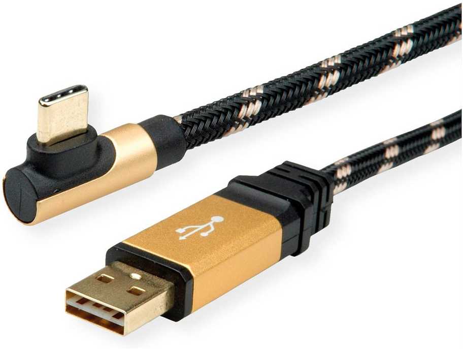 Roline USB-A – USB-C USB laidas 3 m Juodas (11.02.9062)