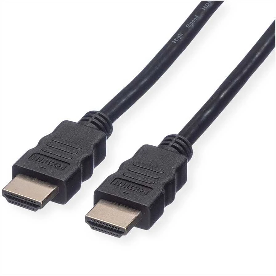 ROLINE HDMI laidas, 3 m kabelis su jungtimis