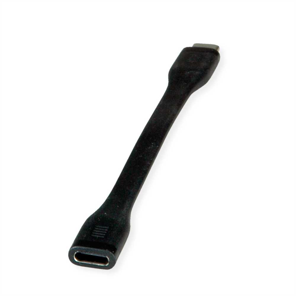 Adapteris USB Roline USB-C - USB-C Juodas (11.02.9079)