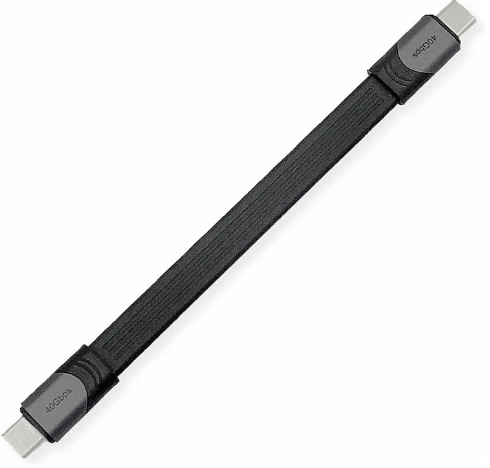 Adapteris USB Roline USB-C - USB-C Juodas (11.02.9078)