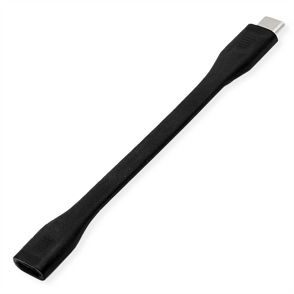 Adapteris USB Roline USB-C - USB-C Juodas (11.02.9079)