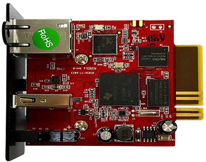 Roline ROLINE LineSecure III žiniatinklio / SNMP kortelė, vidinė, lizdo kortelė, 1 GB/s