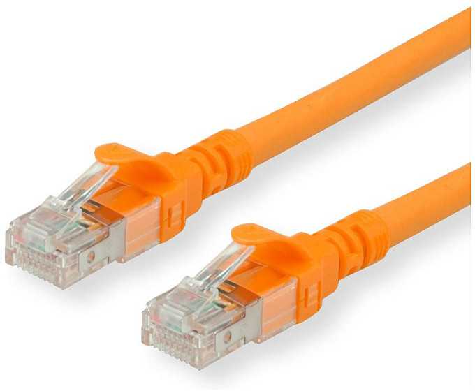 Roline ROLINE – Patch – Kabelis – RJ- 45 (M) iki RJ- 45 (M) – 5 m – SFTP, PiMF – CAT 6 – be halogenų, formos, suvytas – oranžinė (21.15.2675)