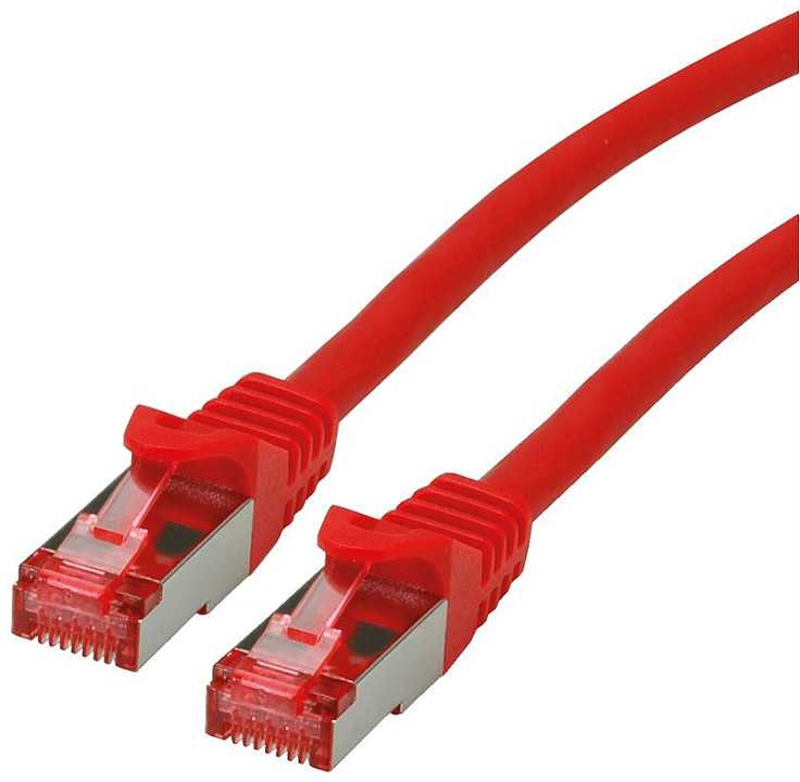 Roline ROLINE – Patch – Kabelis – RJ- 45 (M) iki RJ- 45 (M) – 3 m – SFTP, PiMF – CAT 6 – be halogenų, formos, suvytas – raudonas (21.15.2613)