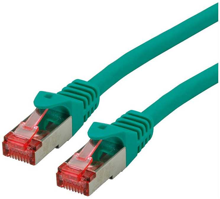 Roline ROLINE – Patch – Kabelis – RJ- 45 (M) iki RJ- 45 (M) – 3 m – SFTP, PiMF – CAT 6 – be halogenų, formos, suvytas – žalias (21.15.2633)