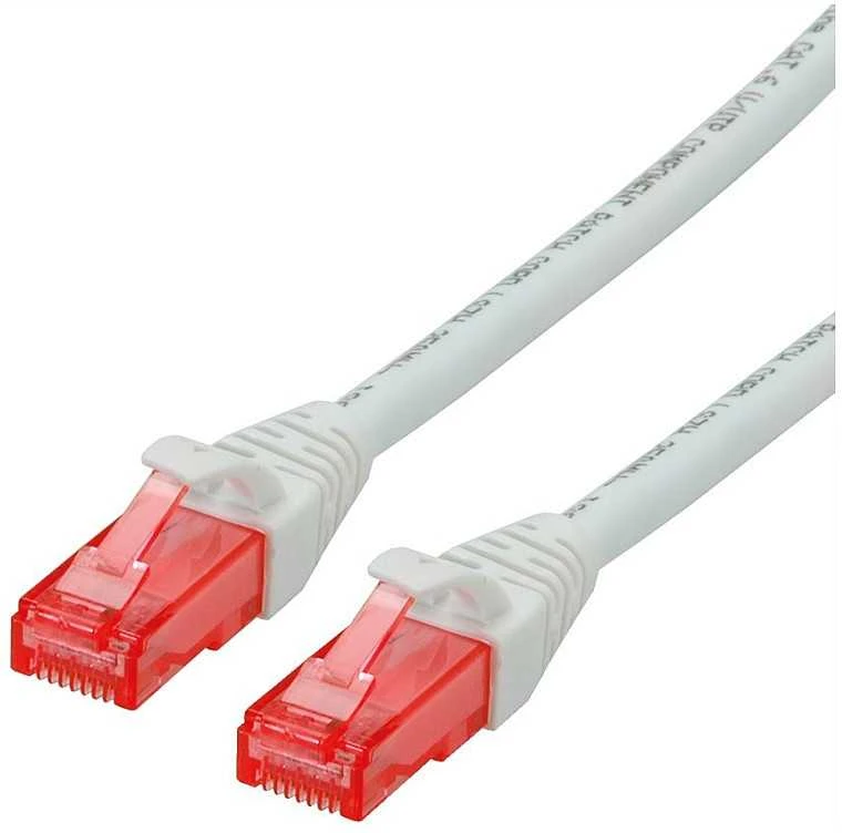 Roline Patchcable-RJ- 45-2m-UTP-CAT 6 - behalogeninis - balta (21.15.2562)