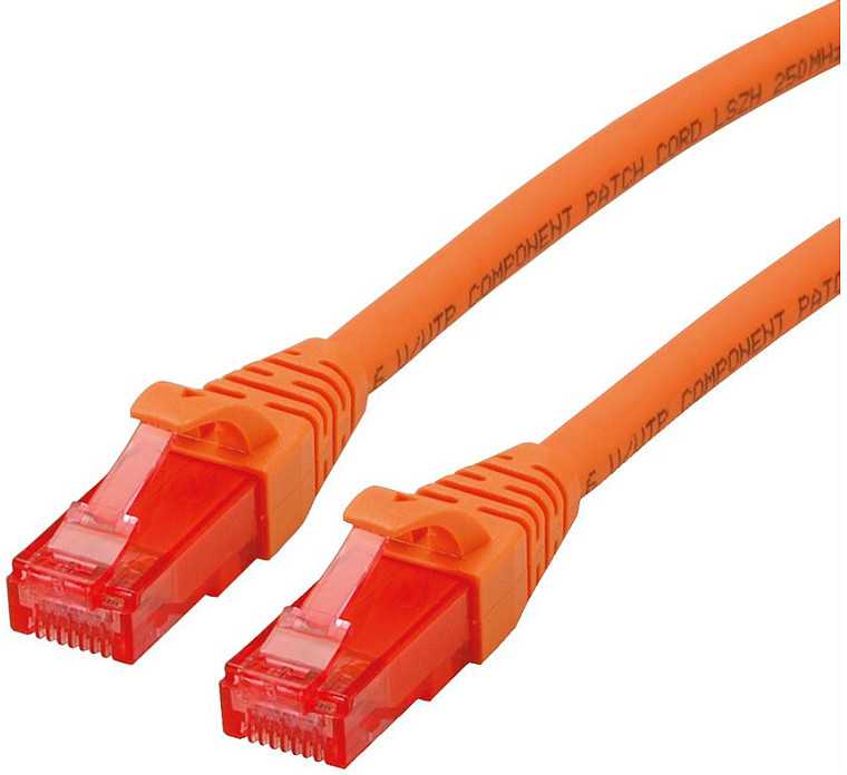 Roline Patchcable – RJ- 45-2 m – UTP – CAT 6 – LSOH-oranžinė (21/15/2572)