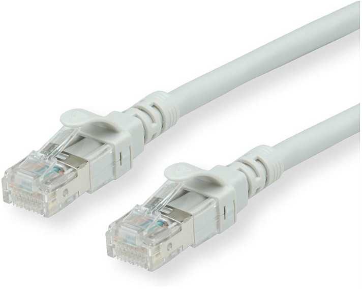 Roline ROLINE – Patch – Kabelis – RJ-45 (M) iki RJ-45 (M) – 10 m – SFTP – CAT 6a – pilka (21.15.2807)