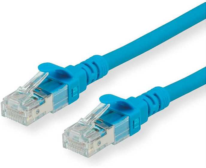 Roline ROLINE – Patch – Kabelis – RJ-45 (M) iki RJ-45 (M) – 3 m – SFTP, PiMF – CAT 6a – mėlynas (21.15.2843)