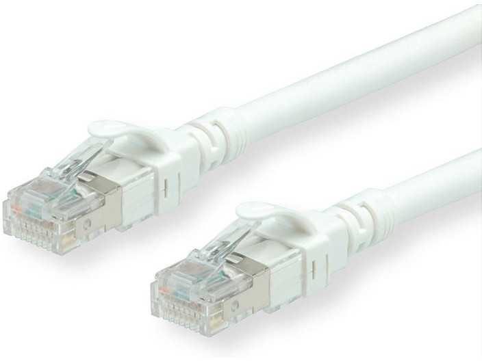 „Roline Patchcord“ – RJ45-2m – UTP – CAT 6a – be halogenų, suvyta – balta (21.15.2762)
