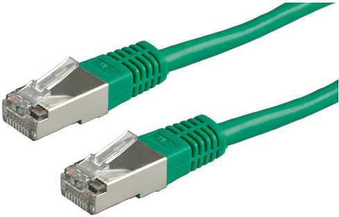 Roline PatchCord S/FTP Cat.5e 5m žalias (21.15.0363)