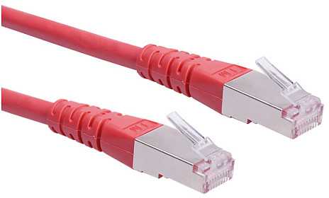 Roline ROLINE S/FTP- (PiMF- )Komutacinis kabelis Kat.6, 20m, red 20m (21.15.1401)