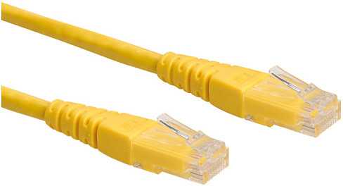 Roline Roline PatchCord UTP Cat.6 5m Geltona