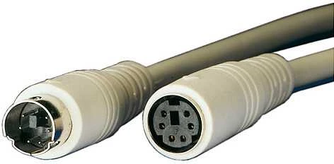 Oem Roline PS/2 - PS/2, 3m, Pilka (11.01.5630)