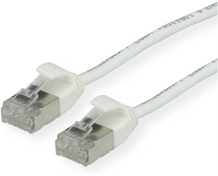 Roline ROLINE F/UTP DataCenter Patchkabel Cat.6A (EA klasė), LSOH, extra dun, wit, 0,3 m