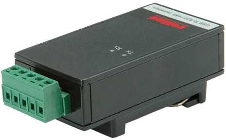 Roline USB 2.0 į RS422/485 DIN bėgelio adapteris