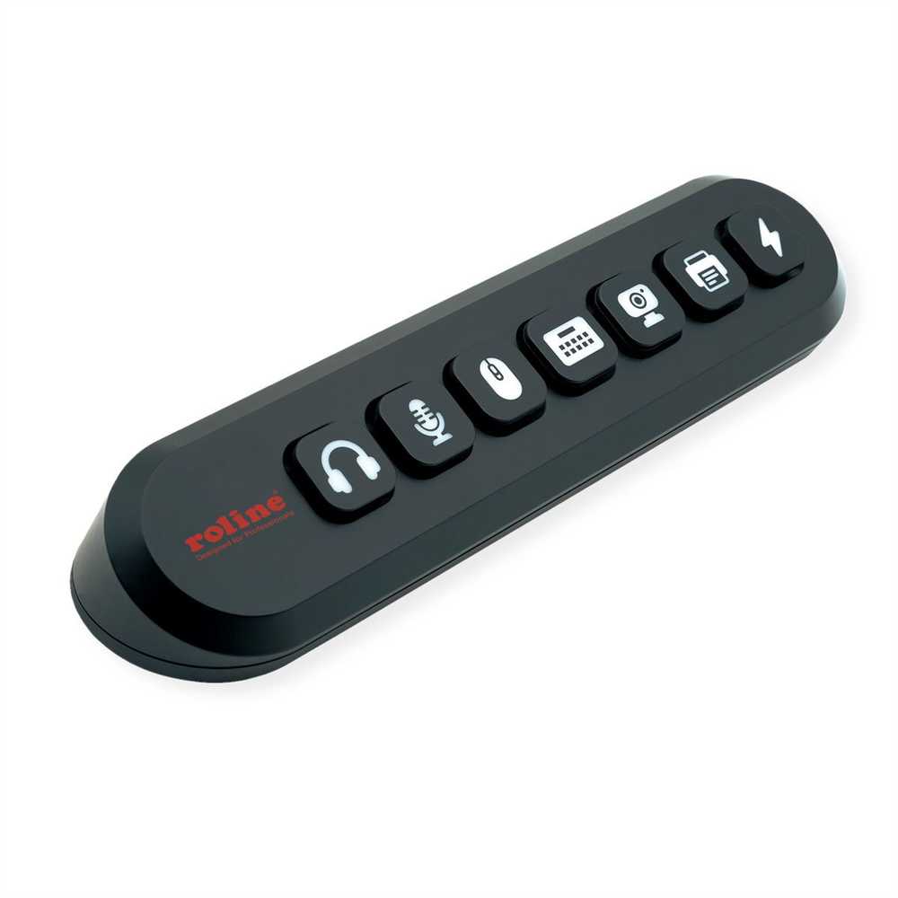 HUB USB Roline Koncentrator ROLINE USB3.2 Gen1, 7 portów USB-A, wymienne przyciski