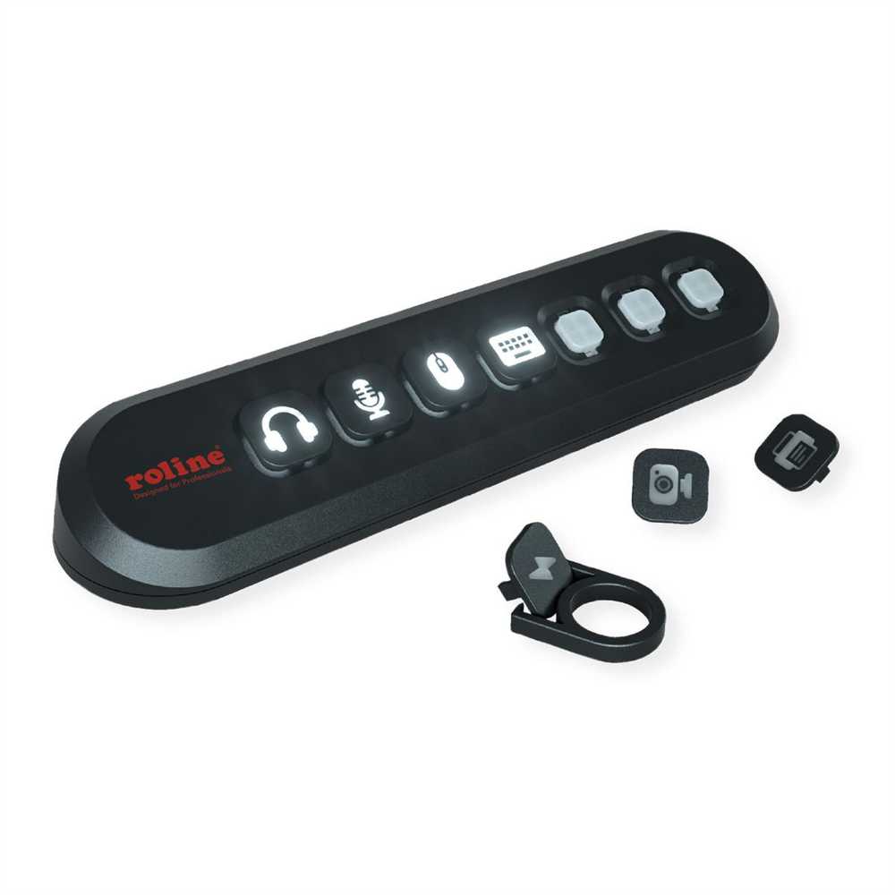 HUB USB Roline Koncentrator ROLINE USB3.2 Gen1, 7 portów USB-A, wymienne przyciski