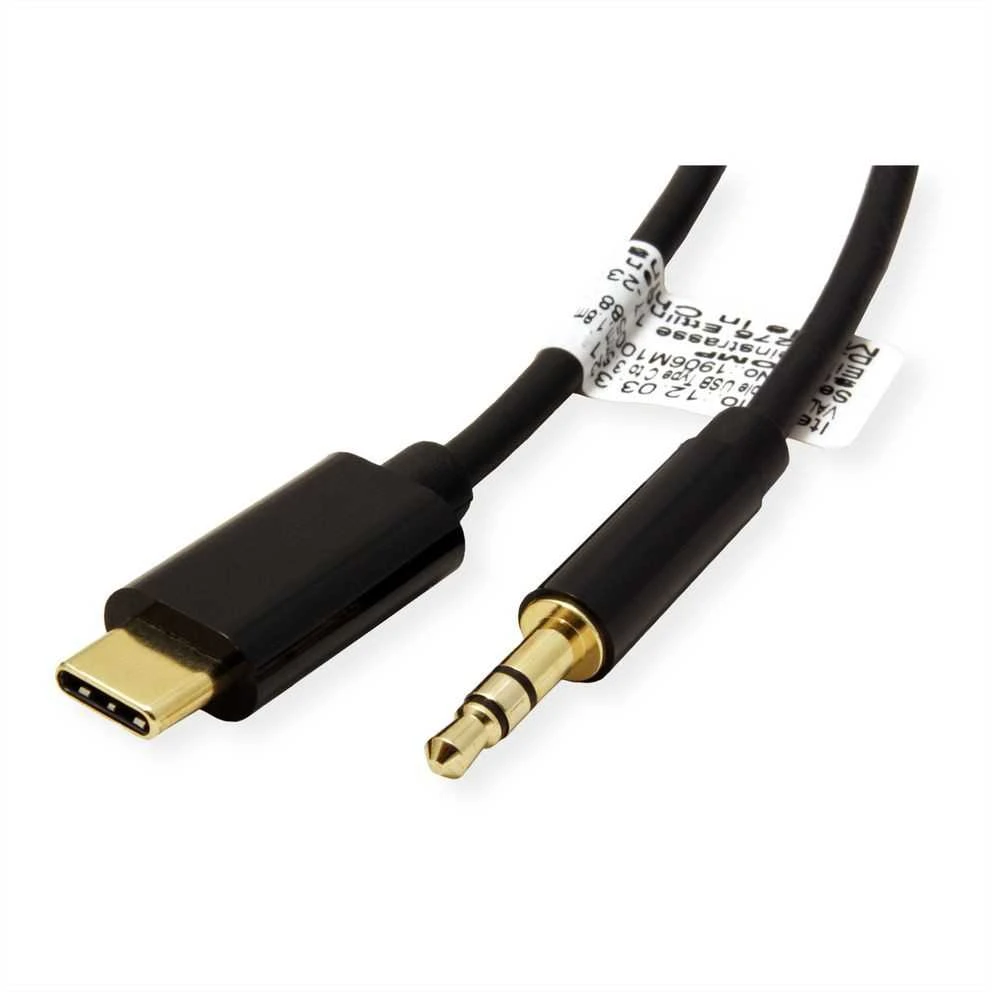 Roline USB-C į 3,5 mm laido jungtys