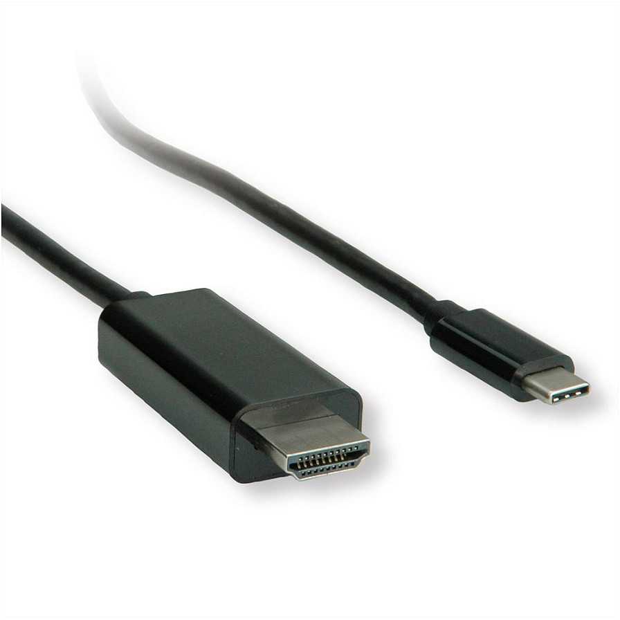 Roline USB-C USB laidas – 5 m juodas (JAB-4584187)