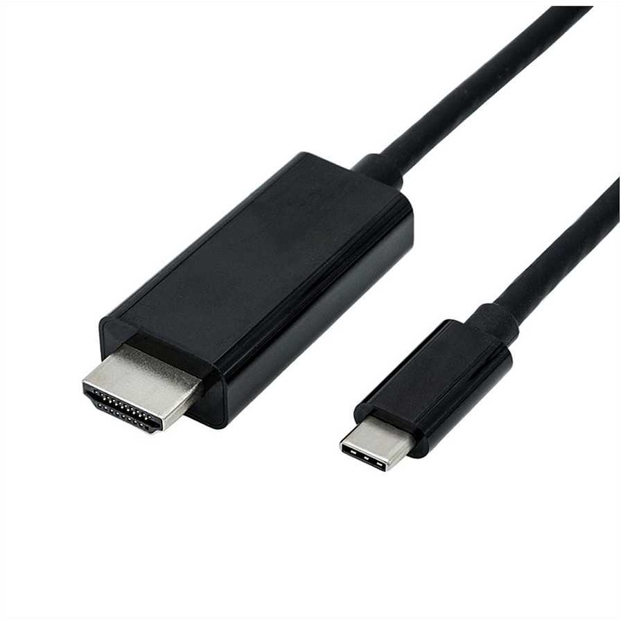 Roline USB-C USB laidas – 5 m juodas (JAB-4584187)