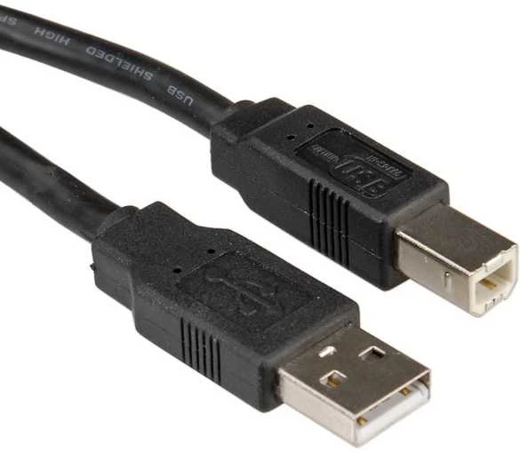 Secomp Kabelis USB Roline USB-A - 4.5 m Juodas (11.02.8845)