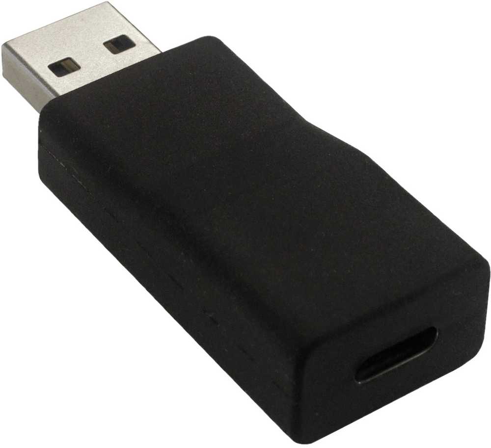 Adapteris USB Roline USB-A - USB-C Juodas (12.03.2995)