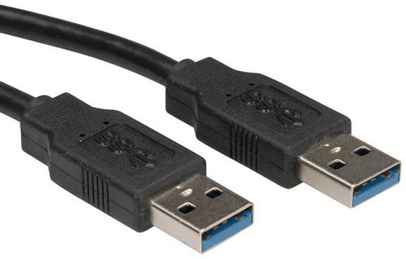 Oem Kabelis USB Roline USB-A - 1.8 m Juodas (11.02.8970)