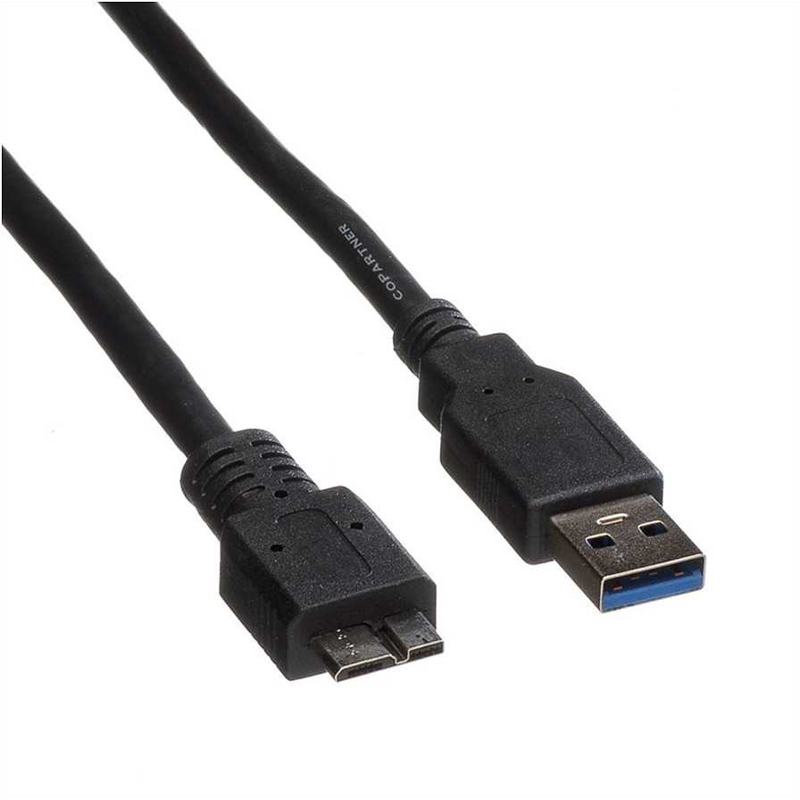 Roline USB-A USB laidas – 3 m juodas (JAB-2198245)
