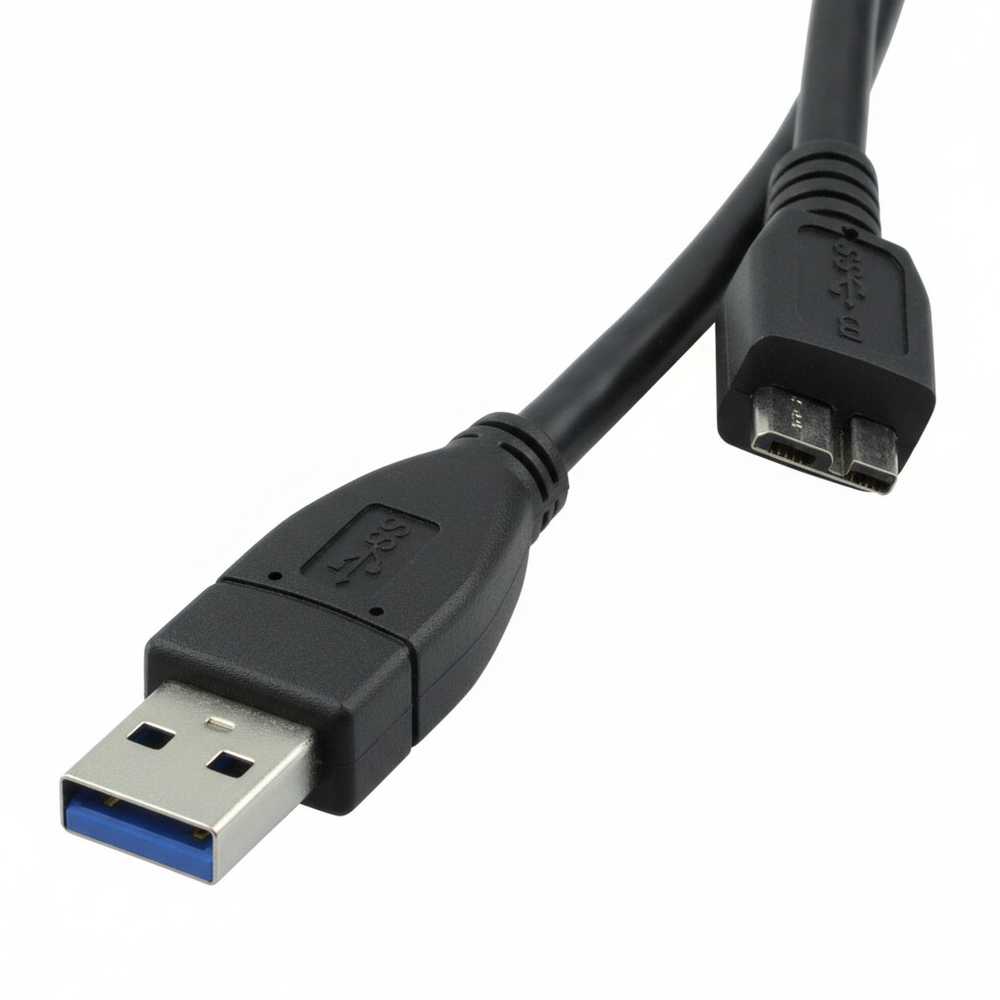 Roline USB-A USB laidas – 3 m juodas (JAB-2198245)