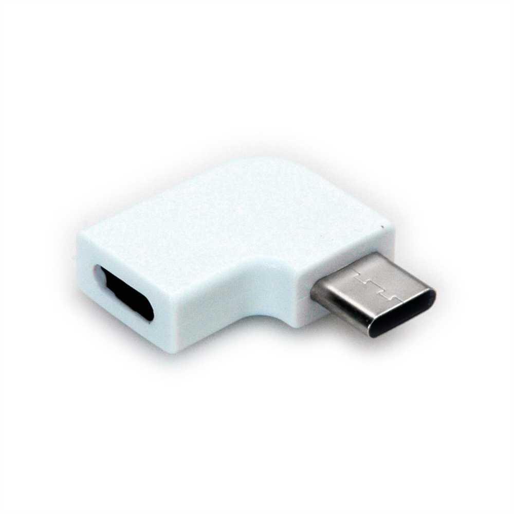 Adapteris USB Roline USB-C - USB-C Baltas (12.03.2996)