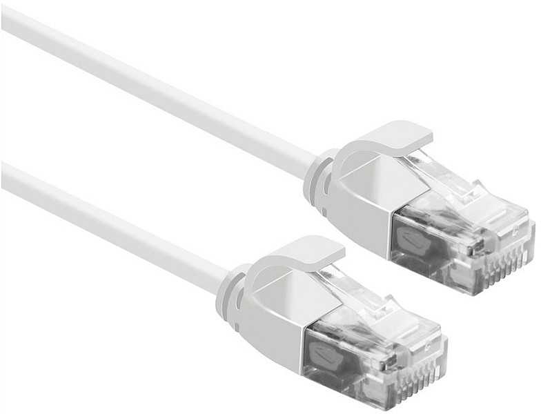 Roline ROLINE UTP PatchCord Cat6a. LSOH plonas. Balta 3,0m