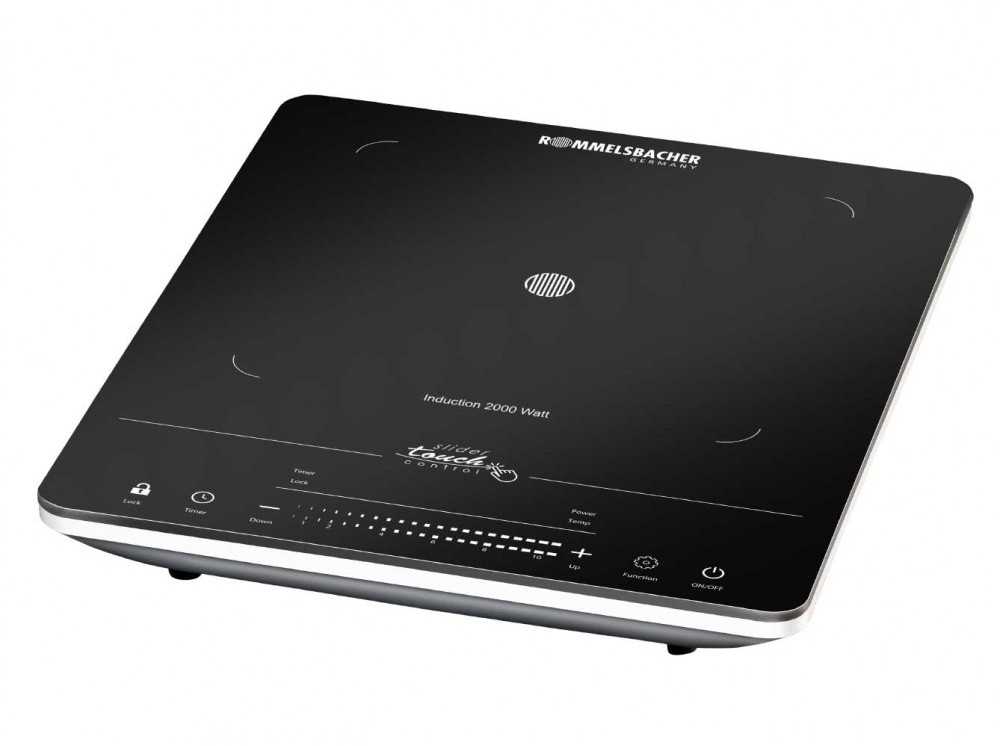 Rommelsbacher vienos kaitvietės indukcinė viryklė 2000 W CT 2020/IN