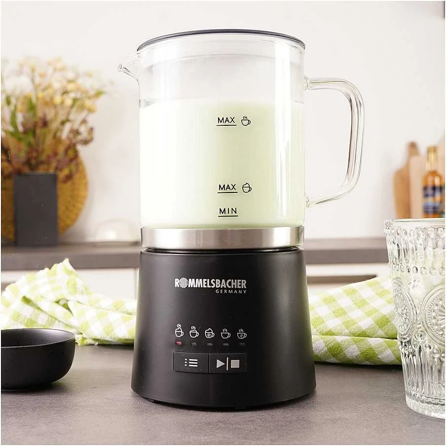 Namų ir Virtuvės Įranga - Rommelsbacher Pieno Putoklis MS 625 500ml Nerūdijančio Plieno