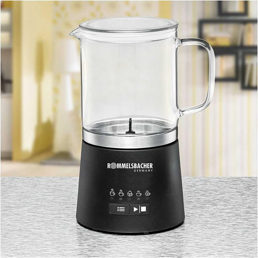Namų ir Virtuvės Įranga - Rommelsbacher Pieno Putoklis MS 625 500ml Nerūdijančio Plieno