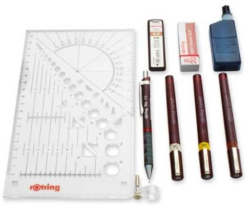 Izografas koledžo Rotring 0,25, 0,35, 0,5 - S0699380