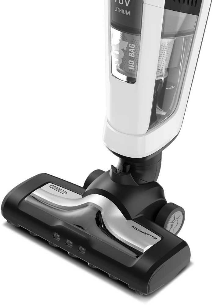 Dulkių siurblys Rowenta RH6737 Dual Force 2 viename balta