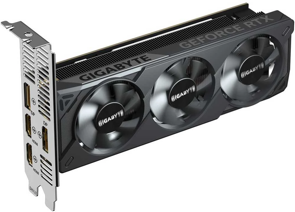 „Gigabyte GeForce RTX 5050 Low Profile OC“ 8 GB DLSS4 vaizdo plokštė
