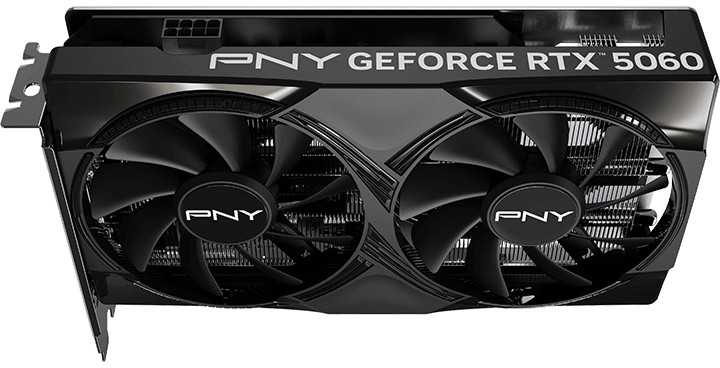Vaizdo plokštė RTX 5060 8GB PNY dviejų ventiliatorių GDDR7