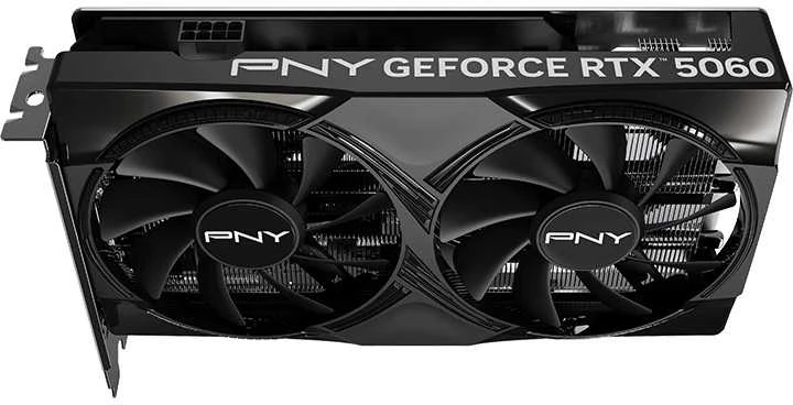 Vaizdo plokštė PNY GeForce RTX 5060 OC leidimas, 8192 MB GDDR7