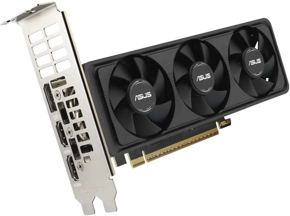 Vaizdo plokštė Asus GeForce RTX 5060 LP BRK OC 8GB GDDR7 DLSS4 (RTX5060-O8G-LP-BRK)