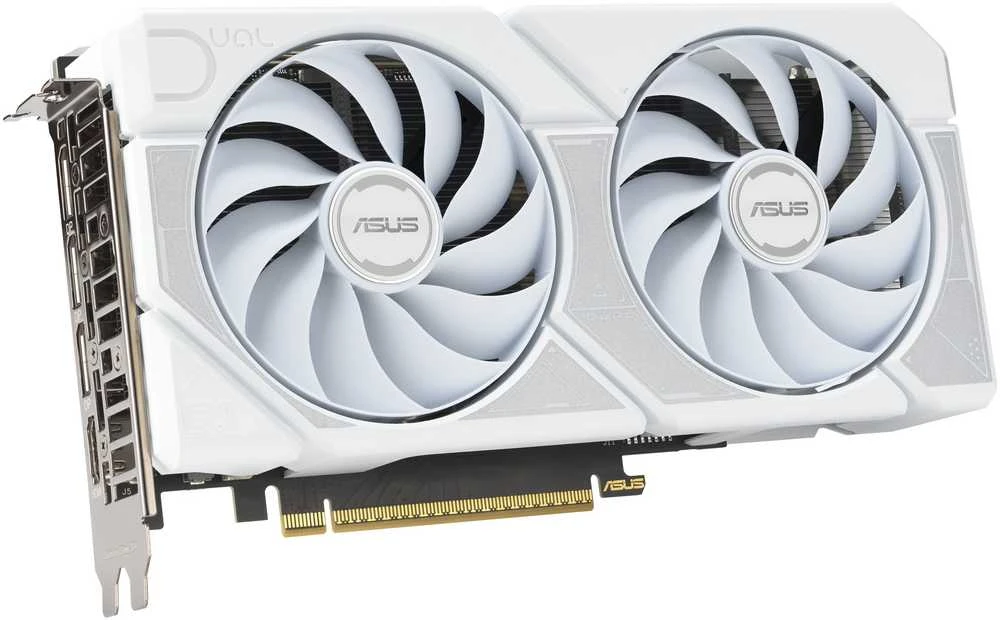 Vaizdo plokštė ASUS GeForce RTX 5060 Ti DUAL OC Baltas 16GB DLSS 4