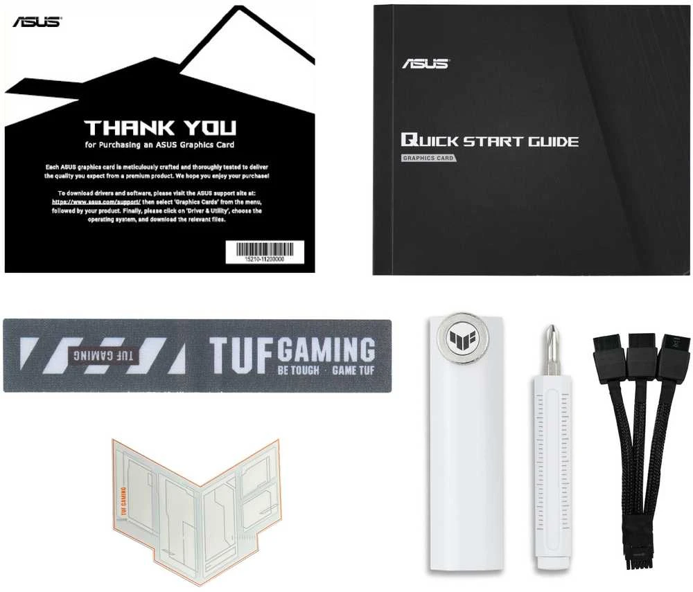 ASUS TUF Gaming RTX 5070 Ti 16 GB OC Baltas vaizdo plokštė