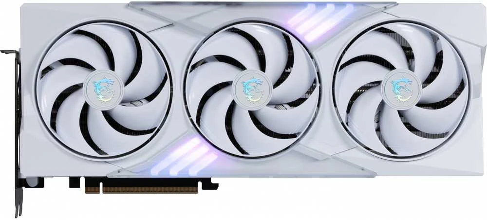 MSI GAMING GEFORCE RTX 5080 16G TRIO OC Baltas vaizdo plokštė NVIDIA 16 GB GDDR7