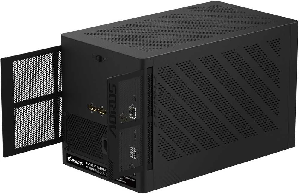 Vaizdo plokštė GIGABYTE VGA NVIDIA GeForce RTX 5090 AORUS AI BOX 32G, 32G GDDR7, 3xDP, 1xHDMI