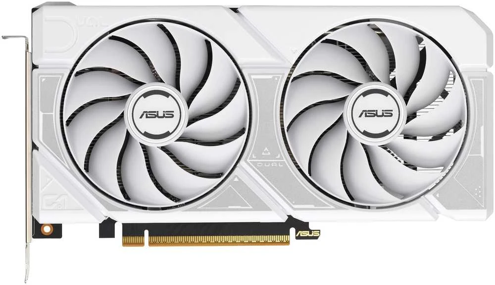 Vaizdo plokštė ASUS Dual GeForce RTX 5060 Baltas OC leidimas, 8192 MB GDDR7