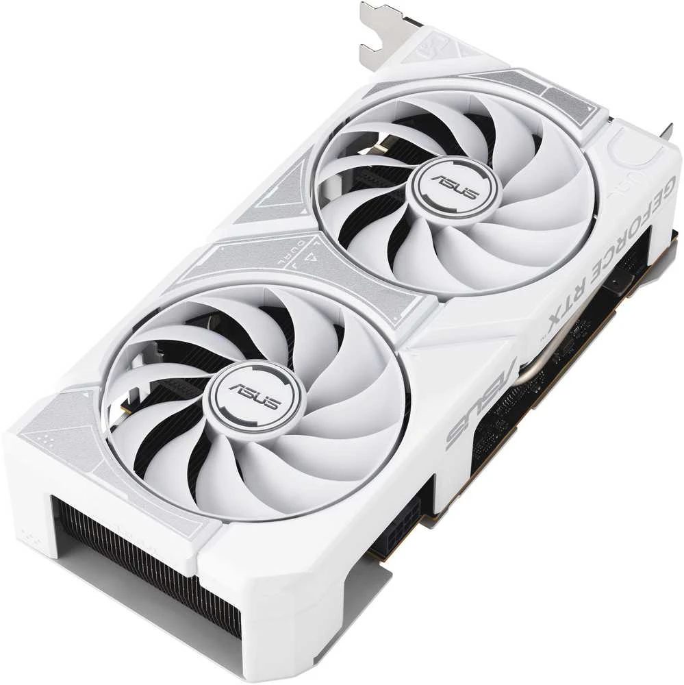 Vaizdo plokštė ASUS Dual GeForce RTX 5060 Baltas OC leidimas, 8192 MB GDDR7