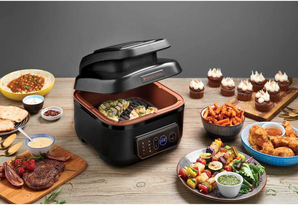 Karšto oro gruzdintuvė - Russell Hobbs SatisFry 5.5L 1745W Juodas
